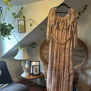 Pink floral ASTR dress